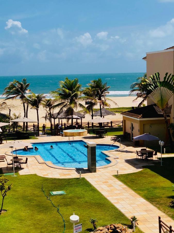 Beach Front Apartment Near Beach Park Форталеза Екстер'єр фото