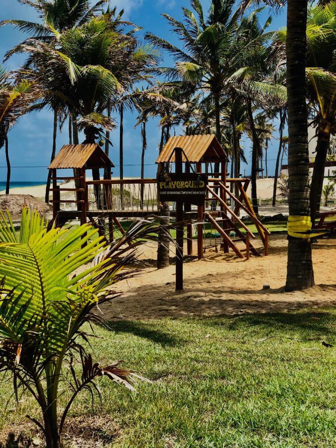 Beach Front Apartment Near Beach Park Форталеза Екстер'єр фото